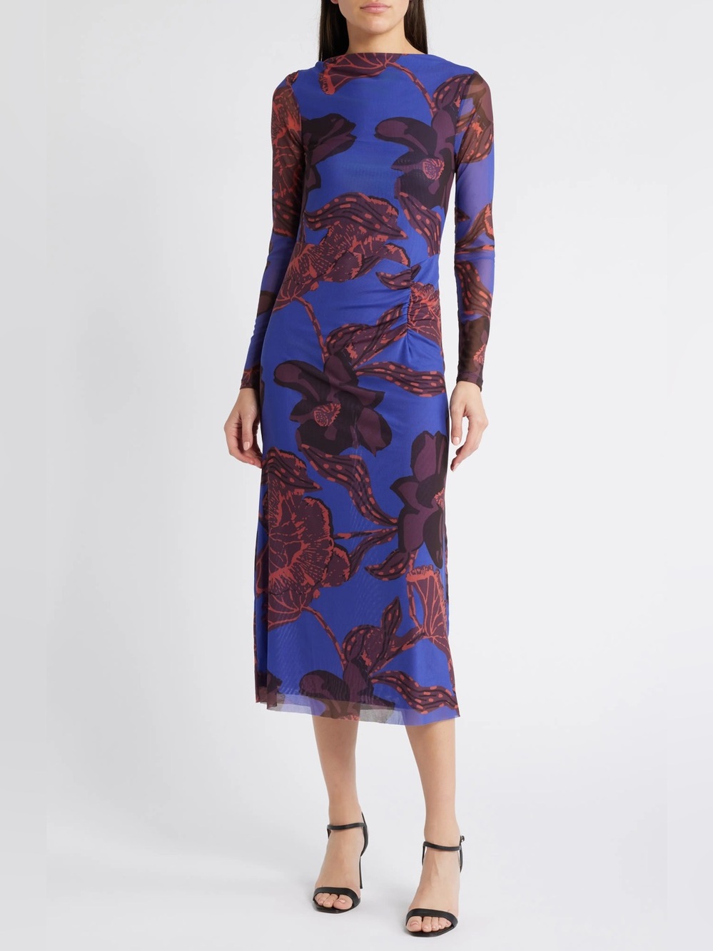 Cleobella Katya Floral Print Midi Dress